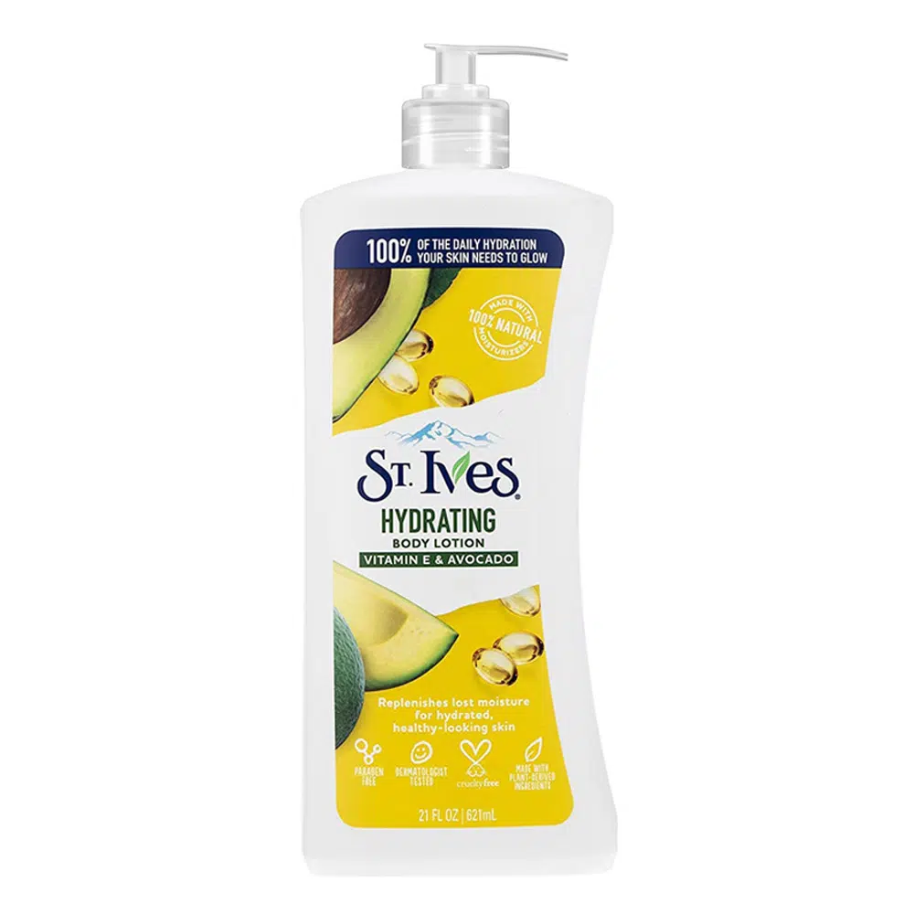 لوسیون بدن ویتامین ایی و آوکادو سنت آیوز